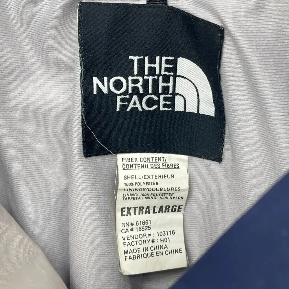THE NORTH FACE Pants Mens XL Rain Waterproof Lined Hiking Trail Packable Blue